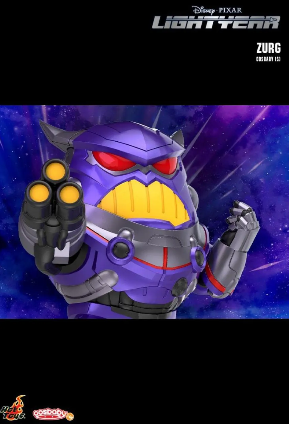 Lightyear (2022) - Zurg Cosbaby (S) Hot Toys Figure