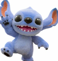 Lilo & Stitch (2025) - Stitch Standing Velvet Hair Version Cosbaby (S) Hot Toys Figure