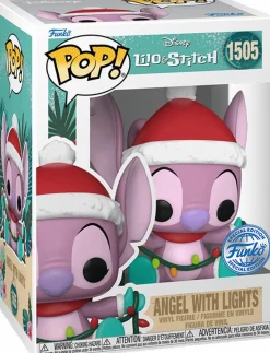 Lilo & Stitch - Angel with Lights Holiday Pop! Vinyl Figure (Popcultcha Exclusive)