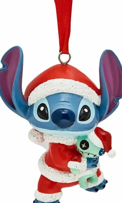 Lilo & Stitch - Christmas Stitch & Scrump Disney Icons & Villains Resin Ornament