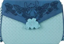 Lilo & Stitch - Embroidered Woven 7" Faux Leather Crossbody Bag