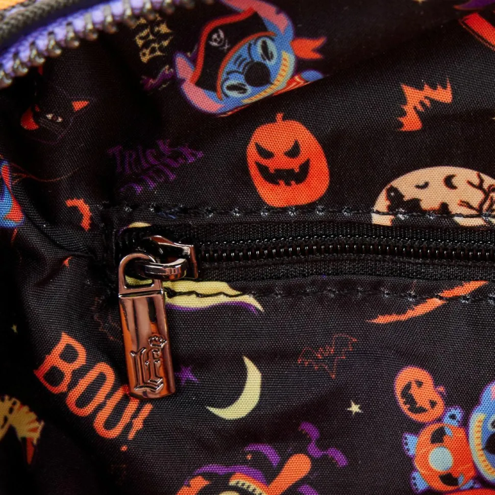 Lilo & Stitch - Halloween Candy Wrapper 6” Faux Leather Crossbody Bag