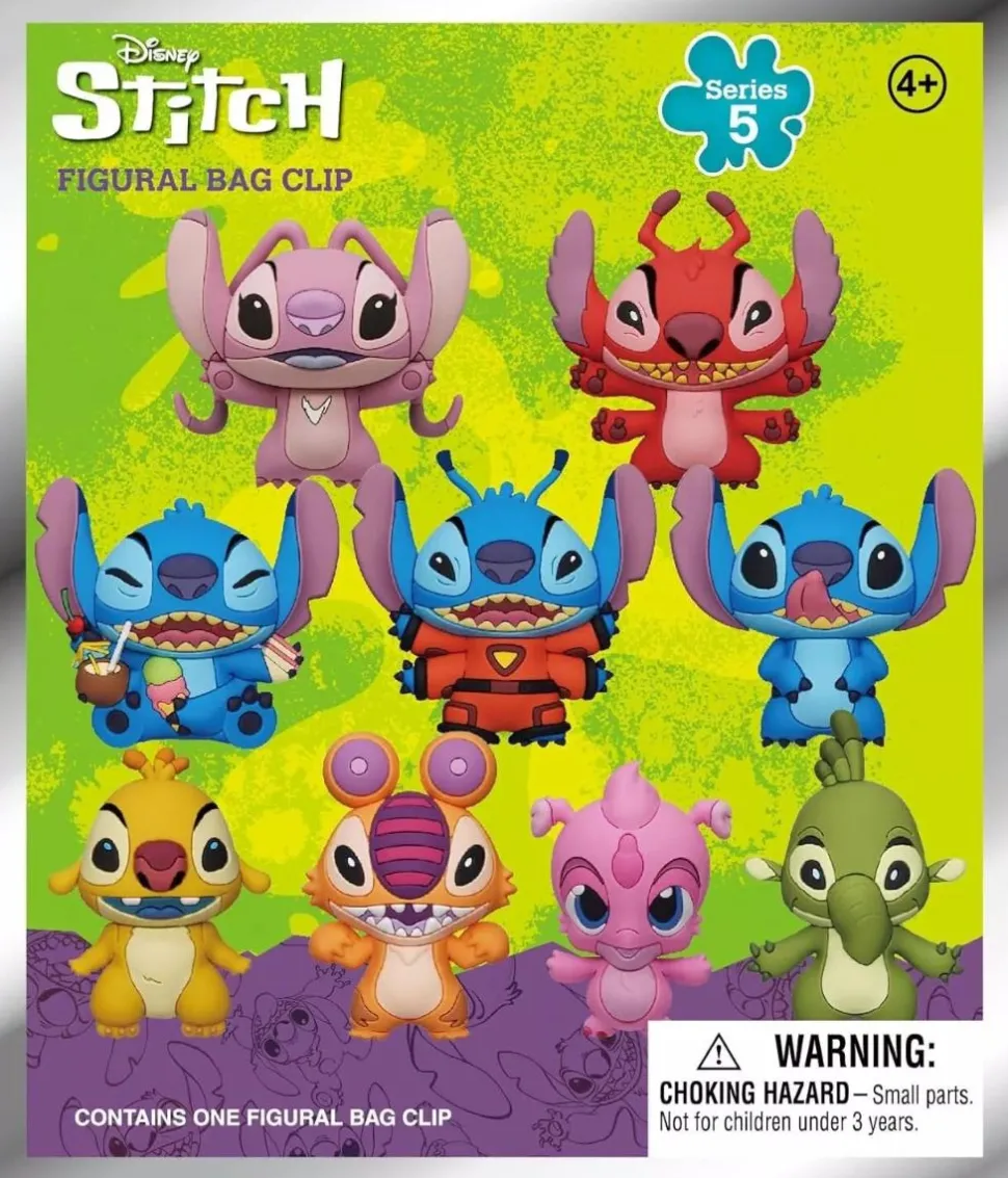 Lilo & Stitch - Series 05 3D Figural Foam Bag Clip Blind Bag (Single Unit)