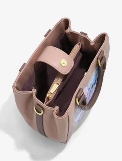 Lilo & Stitch - Stitch & Angel 8” Faux Leather Crossbody Bag