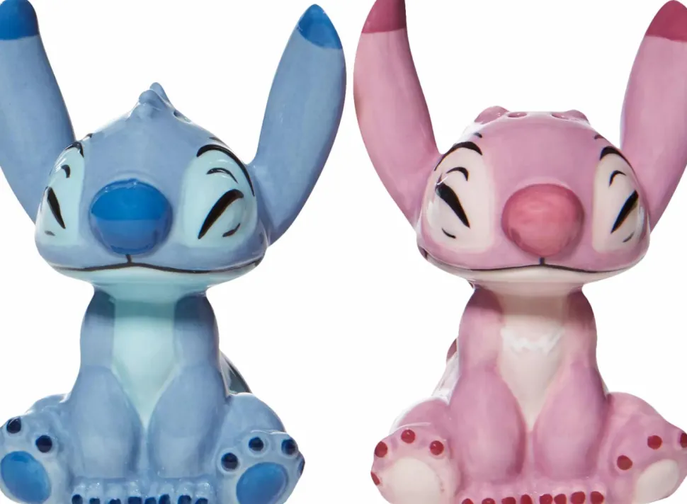 Lilo & Stitch - Stitch & Angel Ceramic Salt & Pepper Shaker Set