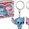 Lilo & Stitch - Stitch & Angel Pocket Pop! Vinyl Keychain 2-Pack