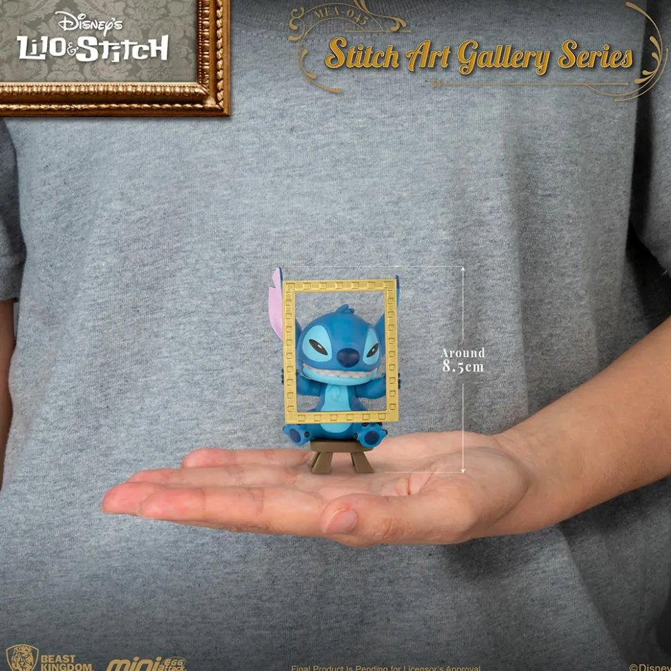 Lilo & Stitch - Stitch Art Gallery Series Mini Egg Attack 3" Action Figure Bundle (Set of 7)