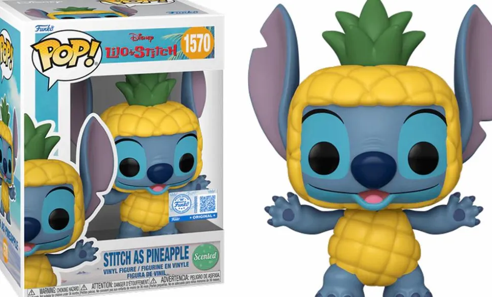 Lilo & Stitch - Stitch as Pineapple Scented Pop! Vinyl Figure