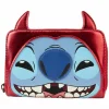 Lilo & Stitch - Stitch Devil Cosplay 4" Faux Leather Zip-Around Wallet