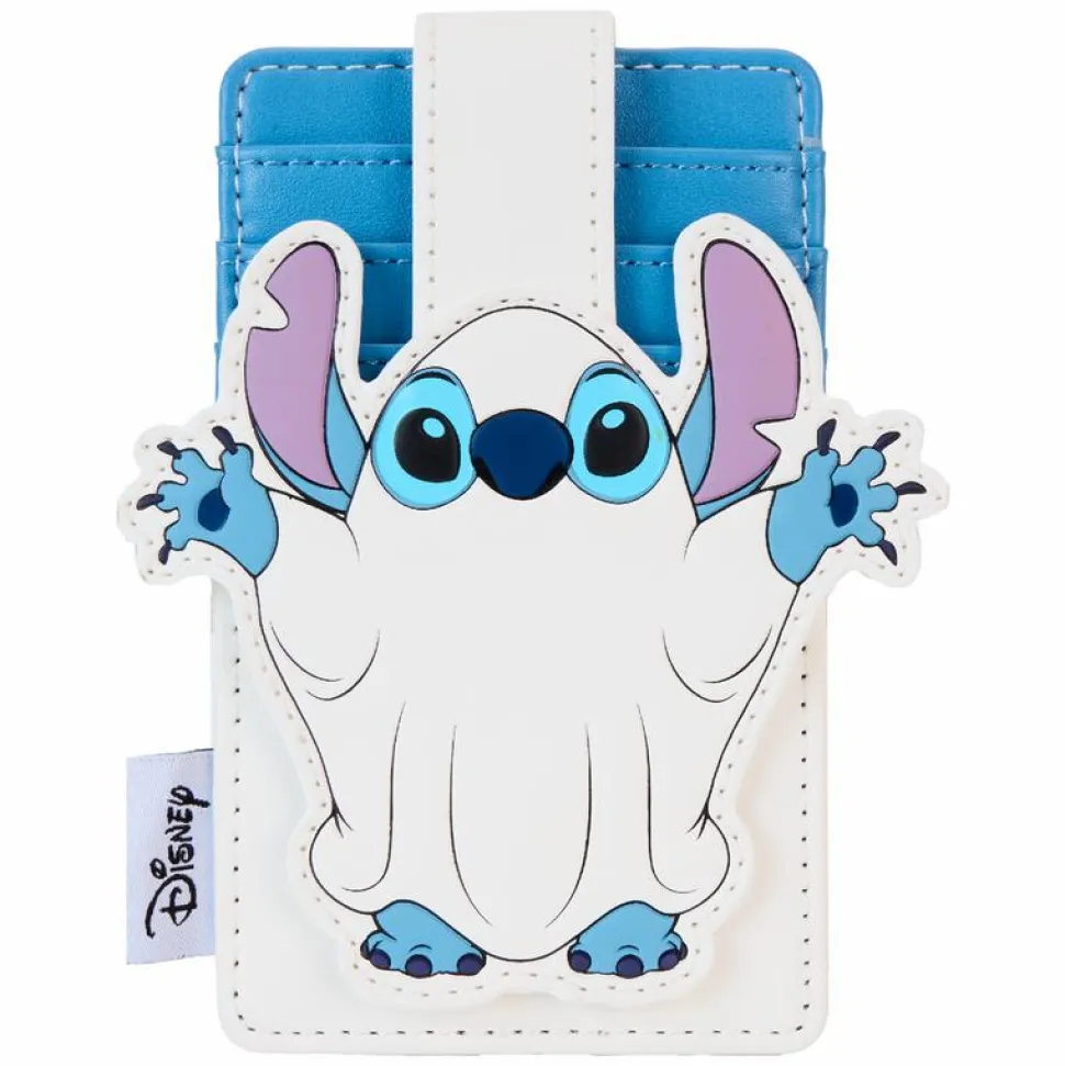Lilo & Stitch - Stitch Ghost Glow in the Dark 5" Faux Leather Card Holder