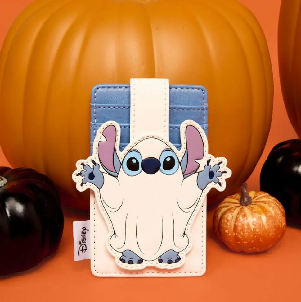 Lilo & Stitch - Stitch Ghost Glow in the Dark 5" Faux Leather Card Holder