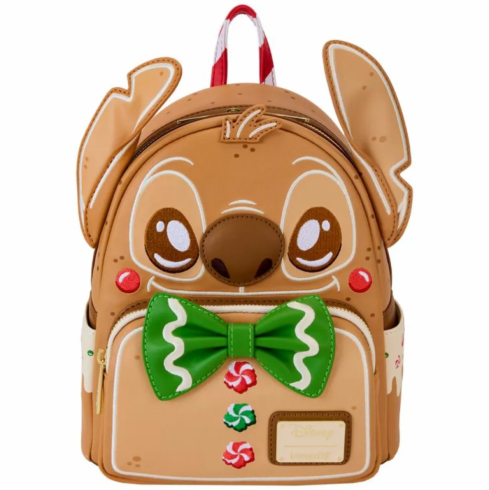 Lilo & Stitch - Stitch Gingerbread Cosplay Scented 10" Faux Leather Mini Backpack