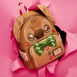 Lilo & Stitch - Stitch Gingerbread Cosplay Scented 10" Faux Leather Mini Backpack