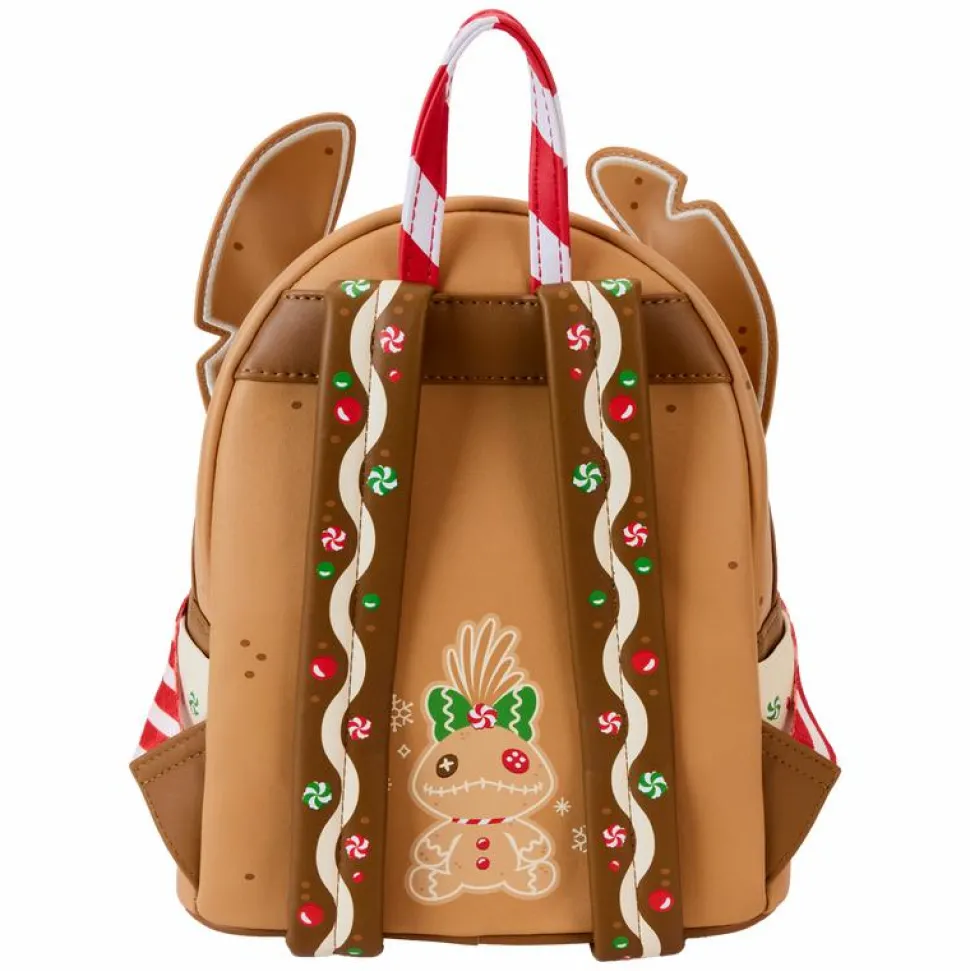 Lilo & Stitch - Stitch Gingerbread Cosplay Scented 10" Faux Leather Mini Backpack
