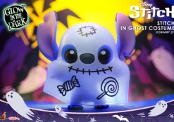 Lilo & Stitch - Stitch in Ghost Costume Glow-in-the-Dark Cosbaby (S) Hot Toys Figure
