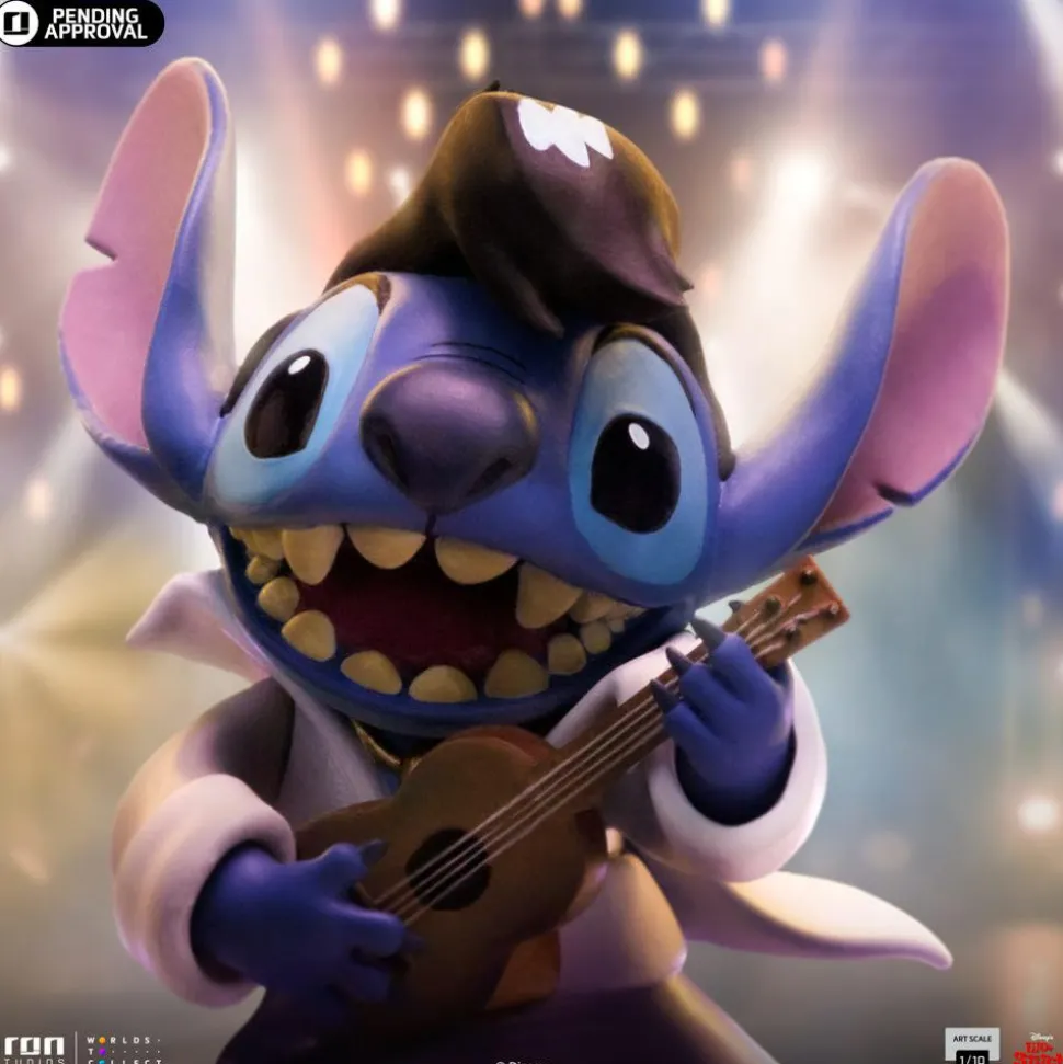 Lilo & Stitch - Stitch (King of Rock) 1/10th Scale Statue