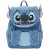 Lilo & Stitch - Stitch Sherpa Cosplay 10" Faux Leather Mini Backpack