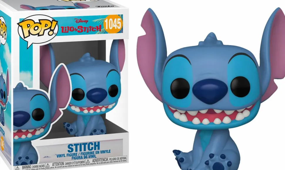 Lilo & Stitch - Stitch Smiling Seated Pop! Vinyl Figure