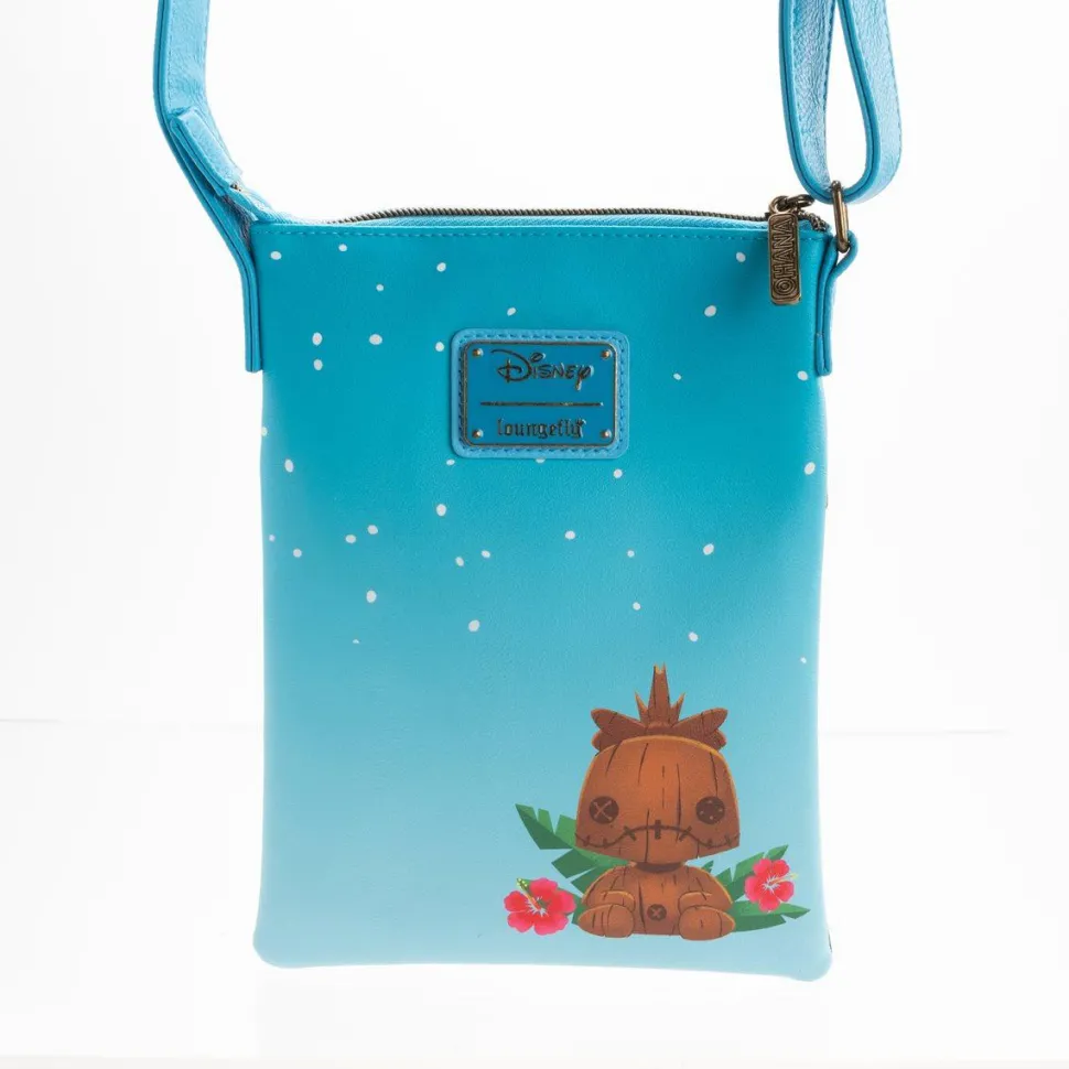 Lilo & Stitch - Stitch Tiki 9" Faux Leather Passport Bag