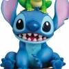Lilo and Stitch - Stitch with Frog MC-063 Master Craft 13" Statue
