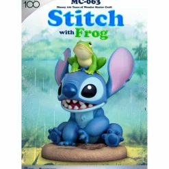 Lilo and Stitch - Stitch with Frog MC-063 Master Craft 13" Statue