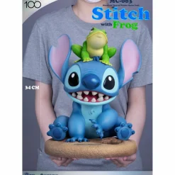 Lilo and Stitch - Stitch with Frog MC-063 Master Craft 13