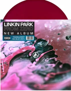 Linkin Park - From Zero LP Vinyl Record (Indie Exclusive Magenta Coloured Vinyl)