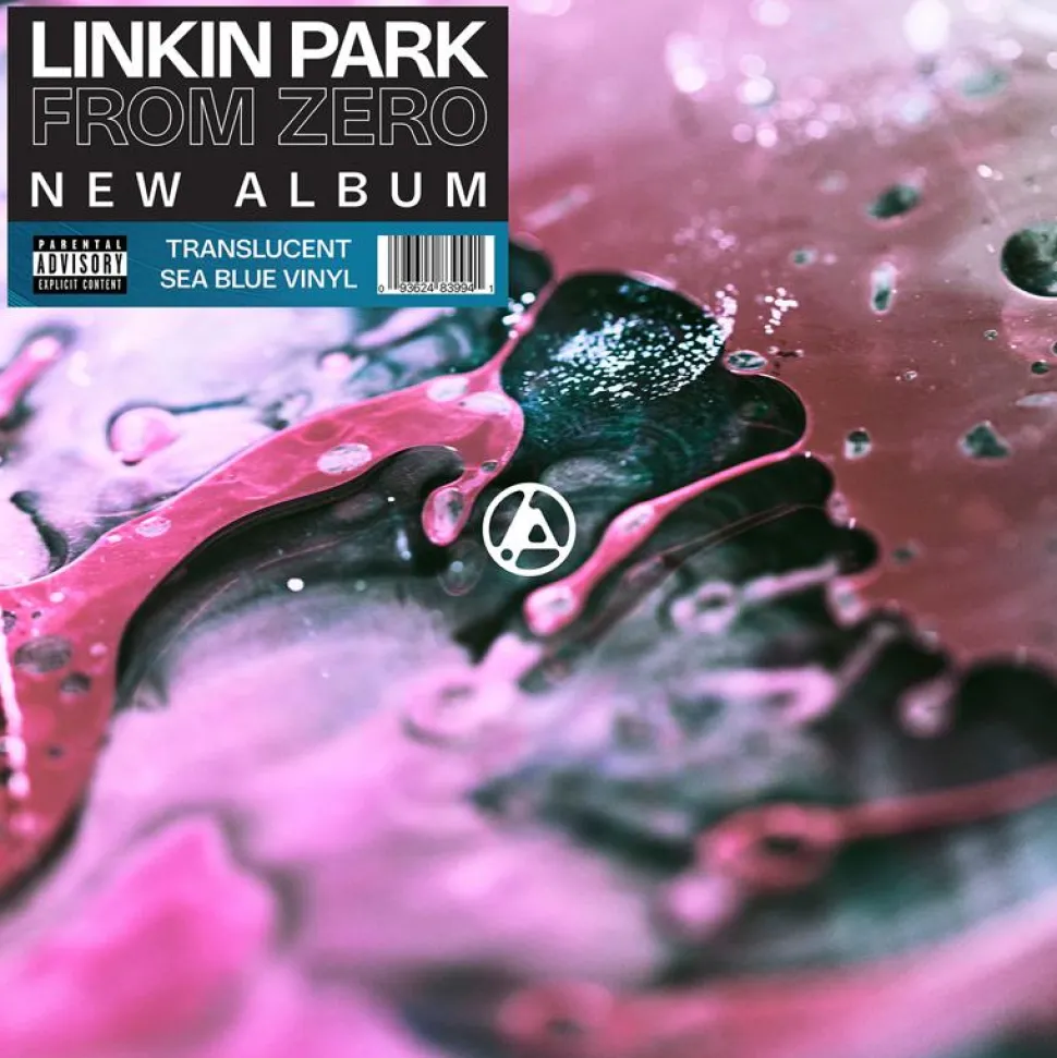 Linkin Park - From Zero LP Vinyl Record (Indie Exclusive Magenta Coloured Vinyl)