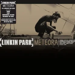 Linkin Park - Meteora LP Vinyl Record (Clear, Gold & Red Splatter Coloured Vinyl)