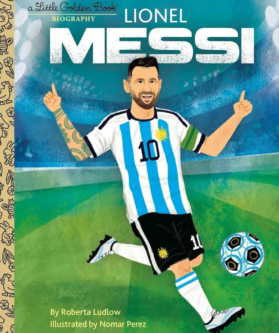Lionel Messi - A Little Golden Book Biography Hardcover Book