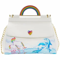 Lisa Frank - Markie Reflection 8” Faux Leather Crossbody Bag