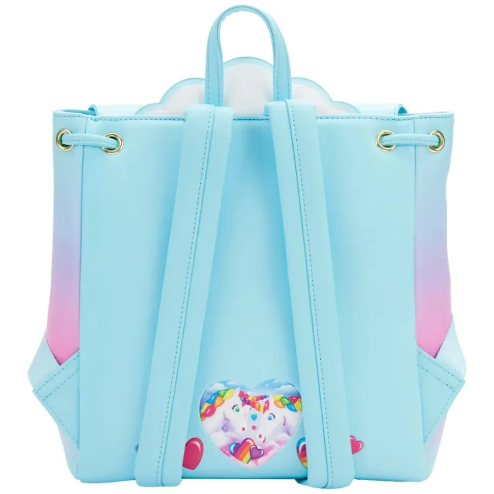 Lisa Frank - Markie Reflection 11” Faux Leather Mini Backpack