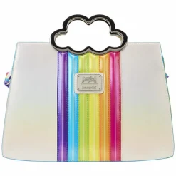 Lisa Frank - Rainbow Cloud 8” Faux Leather Crossbody Bag