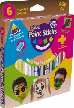Little Brian - Face Paint Sticks 6-Pack