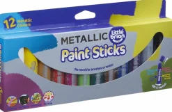 Little Brian - Metallic Paint Sticks 12-Pack