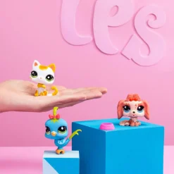 Littlest Pet Shop - Pet Trio #38, #39 & #40 Mini Figure 3-Pack in Tube (Series 1)