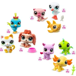 Littlest Pet Shop - Pet Trio #35, #36 & #37 Mini Figure 3-Pack in Tube (Series 1)
