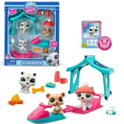 Littlest Pet Shop - Snowy Day Play Pack Mini Figure Playset