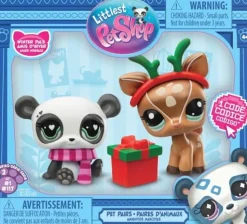Littlest Pet Shop - Winter Pals Pet Pairs Mini Figure 2-Pack (Series 2)