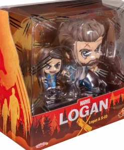 Logan (2017) - Logan & X-23 Cosbaby (S) Hot Toys Figure 2-Pack