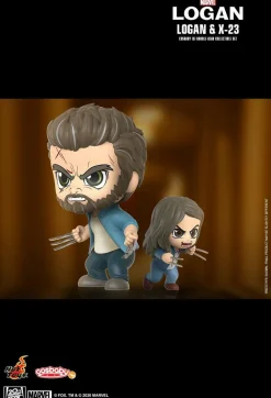 Logan (2017) - Logan & X-23 Cosbaby (S) Hot Toys Figure 2-Pack