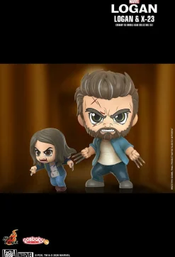 Logan (2017) - Logan & X-23 Cosbaby (S) Hot Toys Figure 2-Pack