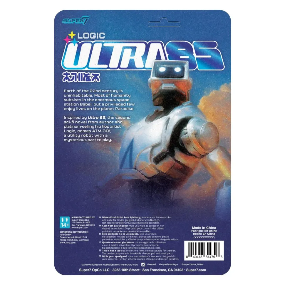 Logic - ATM-301 (Ultra 85) ReAction 3.75" Action Figure