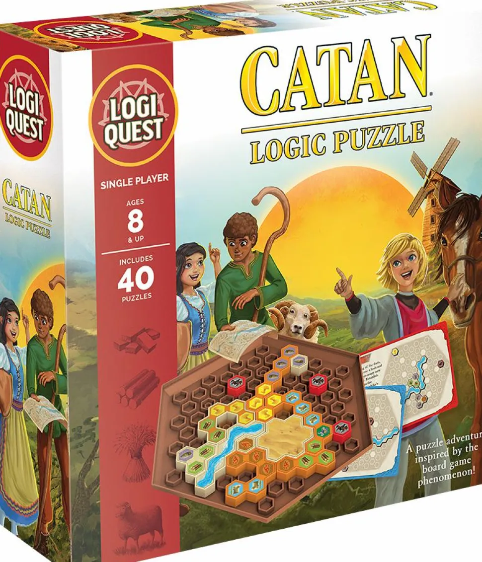 Logiquest - Catan Logic Puzzle