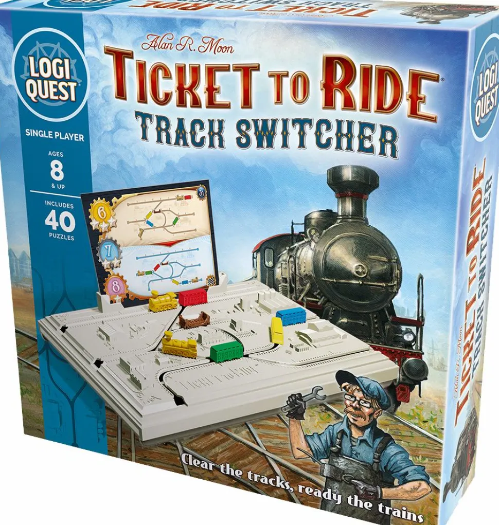 Logiquest - Ticket To Ride Track Switcher Logic Puzzle