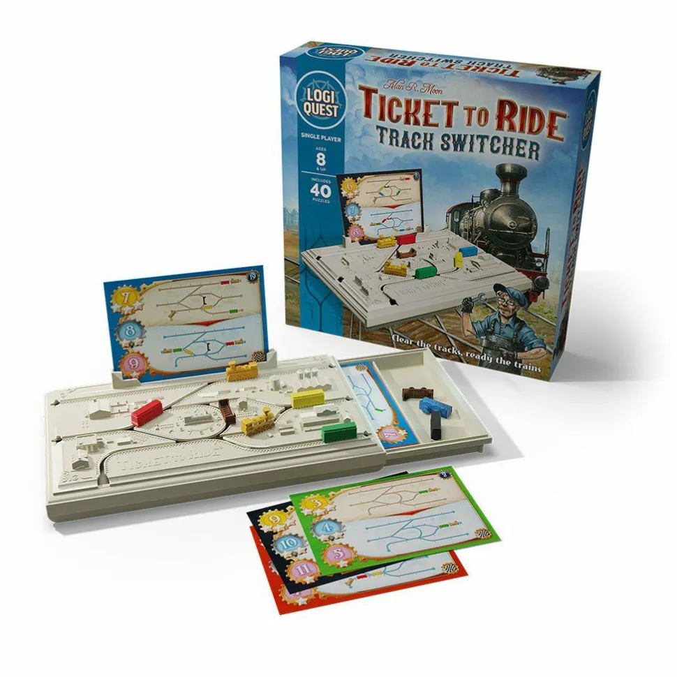 Logiquest - Ticket To Ride Track Switcher Logic Puzzle