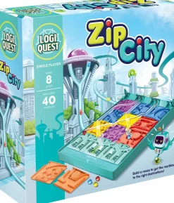 Logiquest - Zip City Logic Puzzle