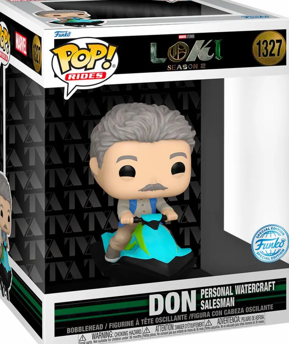 Loki (2021) - Don (Mobius) Personal Watercraft Salesman Pop! Rides Vinyl Figure