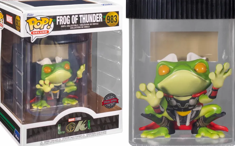 Loki (2021) - Frog of Thunder Deluxe Pop! Vinyl Figure