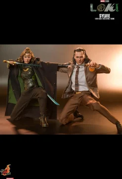 Loki (2021) - Loki & Sylvie Hot Toys 1/6th Scale Action Figure Bundle (Set of 2)
